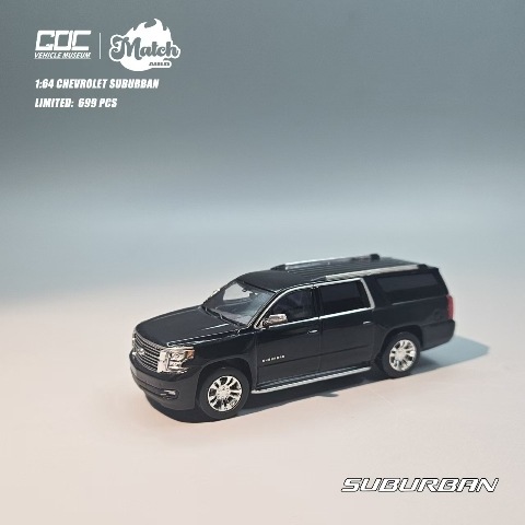 ミニカー GOC 1/64 CVPI & Suburban 新品 GOC & Auld Match 1/64 シボレー サバーバン CHEVROLET SUBURBAN