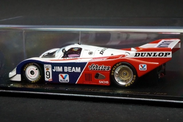 1/43 ѡ RS1404 졼 ݥ륷 962C Valvoline Jim Beam SAT1 supercup Υꥹ W.ҥʡ 1989#9