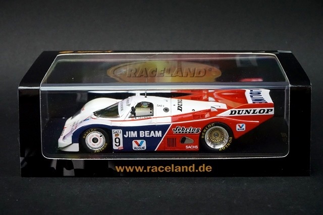 1/43 ѡ RS1404 졼 ݥ륷 962C Valvoline Jim Beam SAT1 supercup Υꥹ W.ҥʡ 1989#9