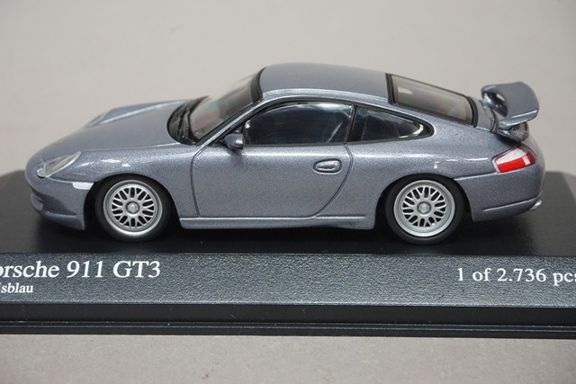 1/43 ミニチャンプス 430068008 ポルシェ 911 GT3 1998