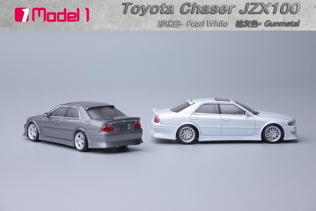 予約 Model One 1/64 トヨタ チェイサー Toyota MK6 (JZX100) Gunmetal