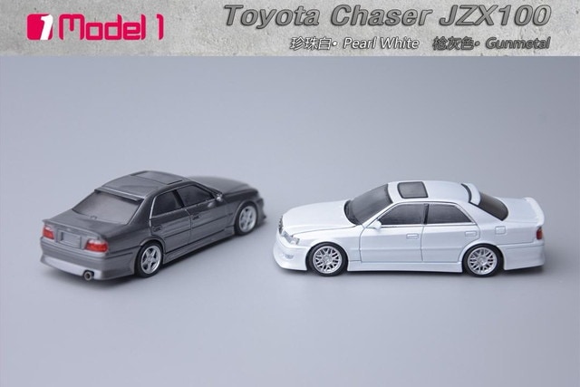 予約 Model One 1/64 トヨタ チェイサー Toyota MK6 (JZX100) Gunmetal
