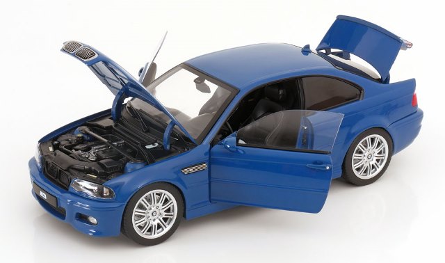 予約 183001 ノレブ 1/18 BMW M3 CSL E46 2000 ブルーメタリック