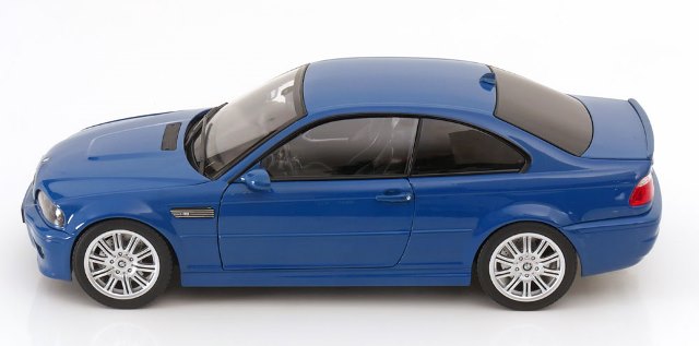 新品 183001 ノレブ 1/18 BMW M3 CSL E46 2000 ブルーメタリック