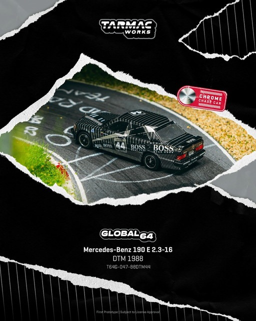 新品 T64G-047-88DTM44 Tarmac Works 1/64 メルセデス ベンツ Mercedes
