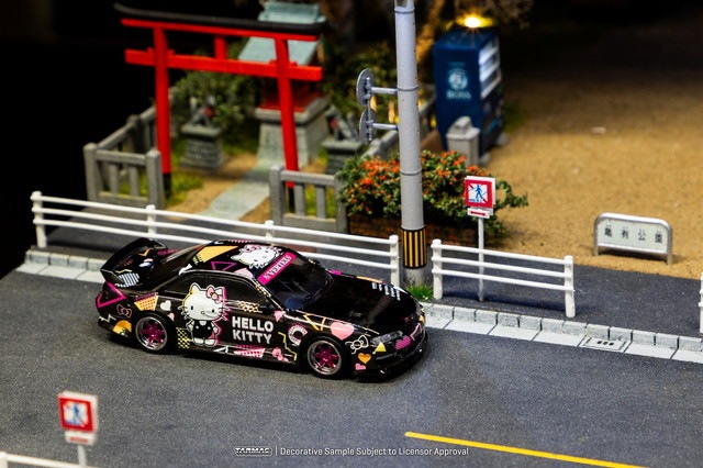 新品 T64G-018-HK Tarmac Works × Mijo 1/64 日産 Vertex Nissan