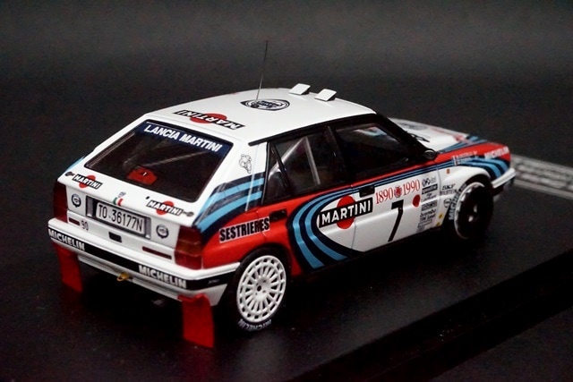 ミニカー hpi 1/43 Lancia Delta HF Integrale Hi.Fi HPI 1:43 Lancia Delta Integrale 16V Fina Rally San Remo 1991