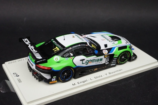 ミニカー　AMG GT3 ミニカー MOTORMAX 1/24 メルセデスベンツ AMG GT3 青色 予約