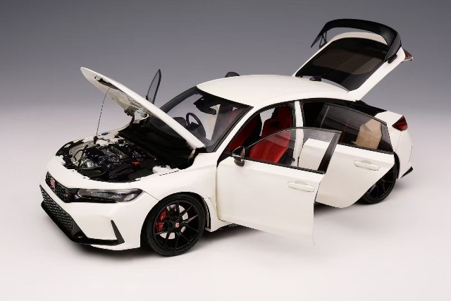 1/18 MOTORHELIX シビックタイプR (FL5)ミニカー 1/18 Motorhelix Honda Civic Type-R (FL5) (Blue) Diecast Car