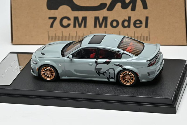 予約 7CM Model 1/64 ダッジ チャージャー 2023 Dodge Charger SRT