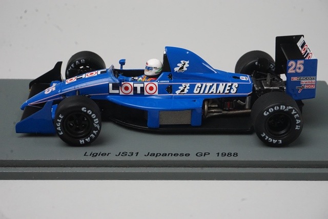 1/43 ���ѡ��� S3968 �ꥸ�� JS31 ����GP 1988 #25 R.����̡� ���������