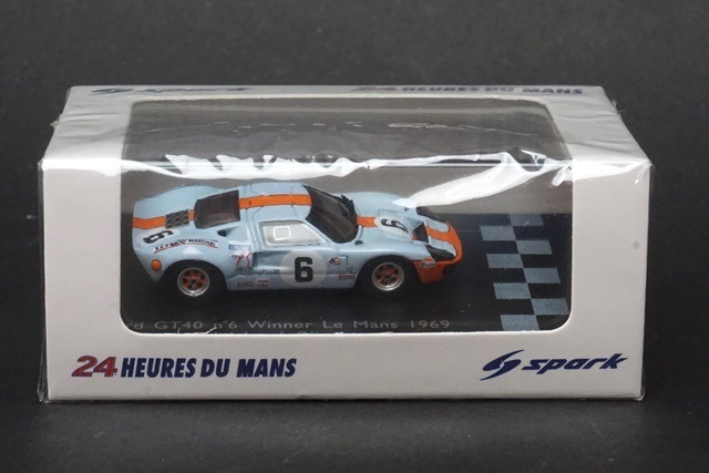 1/87 ѡ 87LM69 ե GT40 Mk2 LM ޥ 1969 ͥ #6 J.Ickx-J.Oliver