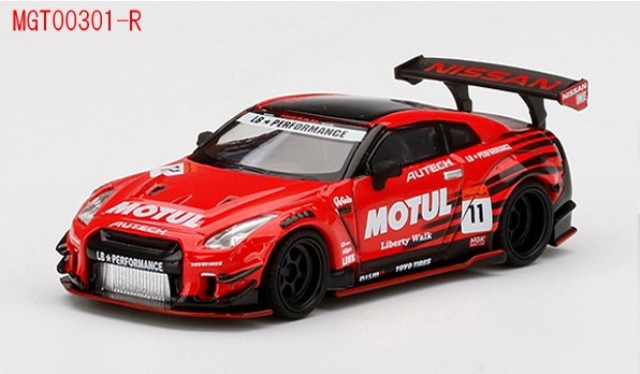 予約 MGT00301-R TSM MINI-GT 1/64 LB☆WORKS 日産 GT-R R35 タイプ2