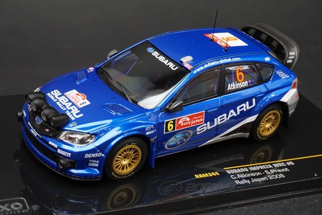 スバル インプレッサ ラリーカー 1/43 1/43 Ixo スバル インプレッサ WRC ラリー・ニュージーランド