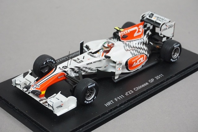 Spark 1/43 HRT F111 ダニエルリカルド ベルギーGP 2011 SPARK 1/43 HRT F1 F111 リカルド 2011 ベルギーGP Spark 1/43 HRT