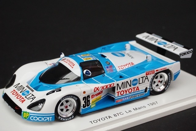 SPARK 1/43 TOYOTA 87C ルマン 1987 maxresdefault.jpg