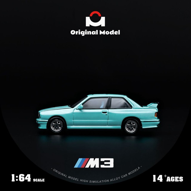 予約 OM647810 OriginalModel 1/64 E30 M3 Mint Green, Boost Gear