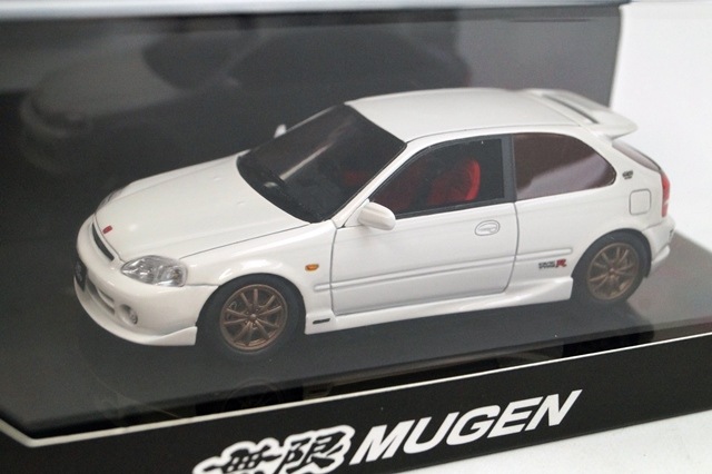 新品16B01-01 onemodel 1/43 ホンダ シビック Type-R EK9 MUGEN
