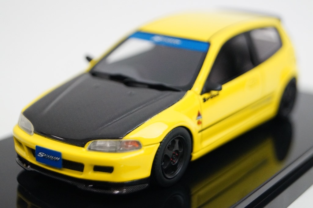 新品16S08-08 onemodel 1/43 ホンダ シビック EG6 Spoon