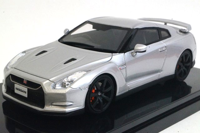 新品16B15-07 onemodel 1/43 日産 GT-R R35 シルバー, Boost Gear