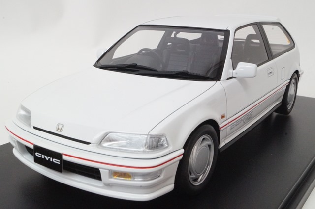 新品16B16-01 onemodel 1/18 ホンダ シビック EF9 ホワイト, Boost