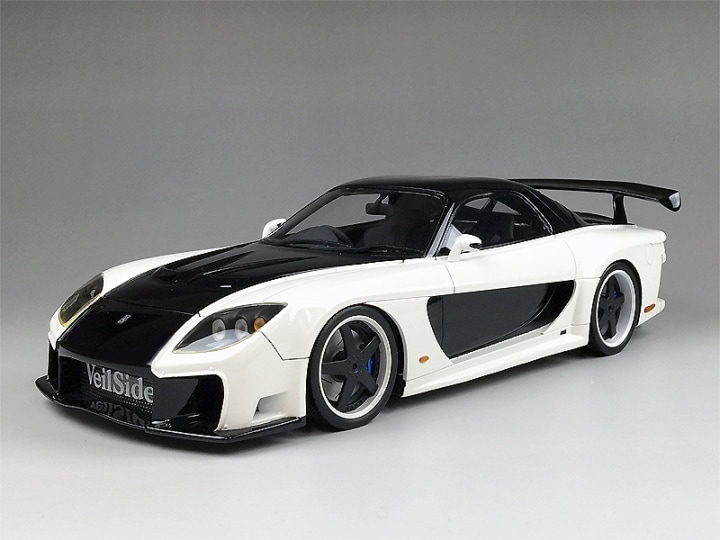 新品17A19-01 onemodel 1/18 Veilside RX7 ホワイト, Boost Gear