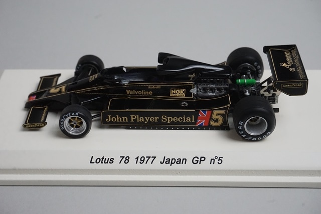 ★1/43★JPS ロータス 78★M.アンドレッティ★1977 日本GP★ ☆1/43☆JPS ロータス 78☆M.アンドレッティ☆1977 日本GP