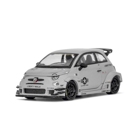 新品 MC221-fi TSM MINI-GT 1/64 アバルト Abarth 595 LB-WORKS x Abas