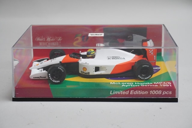 1/43 ミニチャンプス 413910001 レーシングギア特注 マクラーレン