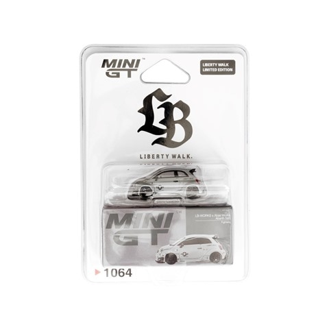 新品 MC221-fi TSM MINI-GT 1/64 アバルト Abarth 595 LB-WORKS x Abas