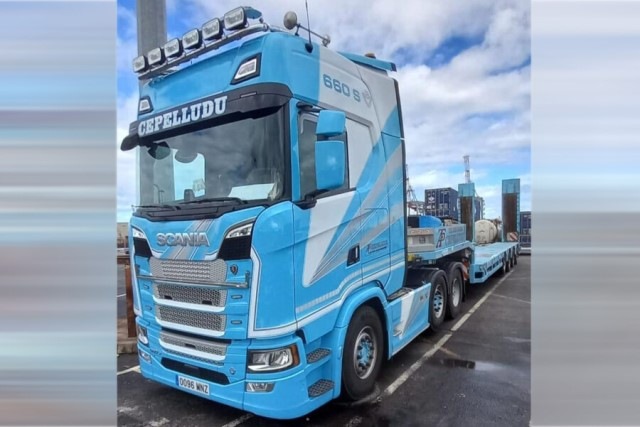 予約 01-5147 WSI 1/50 SCANIA Cepelludo S HIGHLINE CS20H 6X2 TWIN
