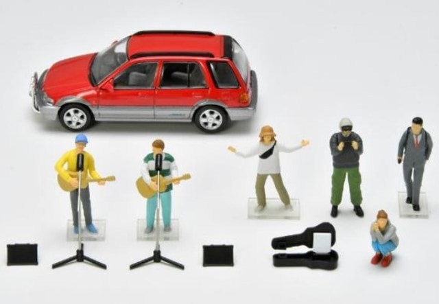 新品 トミーテック 1/64 ジオコレ64 #カースナ23a 路上ライブ