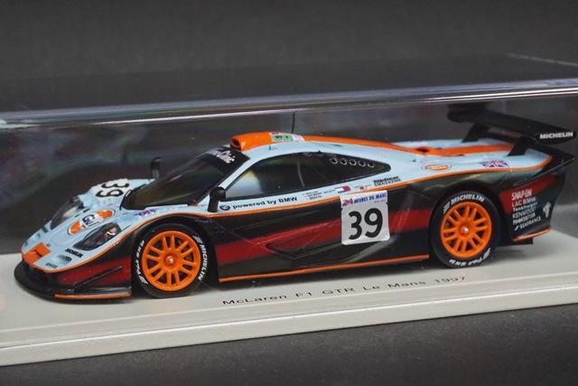 マクラーレン 1/43 スパーク S5082 マクラーレン F1 GTR ルマン 1997#39 ガルフ