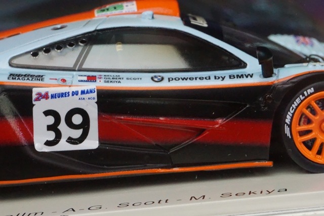 1/43 スパーク S5082 マクラーレン F1 GTR ルマン 1997#39 ガルフ