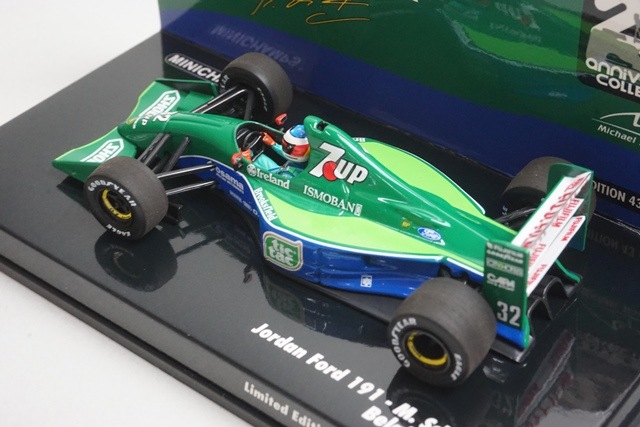 1/43 ミニチャンプス 510914301 ジョーダン フォード 191 ベルギーGP