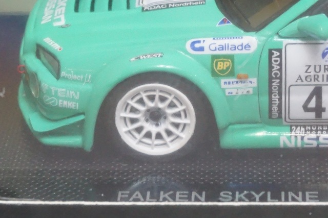 1/43 エブロ 44480 FALKEN スカイライン ニュルブルクリンク 24h 2001