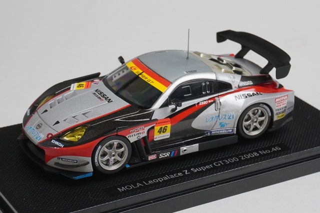 1/43 エブロ 44117 日産 モーラ レオパレス Z スーパー GT300 2008 #46