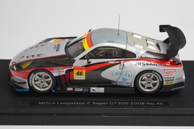 1/43 エブロ 44117 日産 モーラ レオパレス Z スーパー GT300 2008 #46