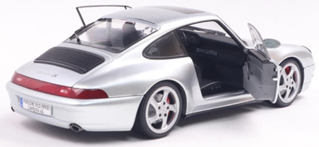 新品 S1810103 SOLIDO 1/18 ポルシェ 911(993) 4S 1996 シルバー