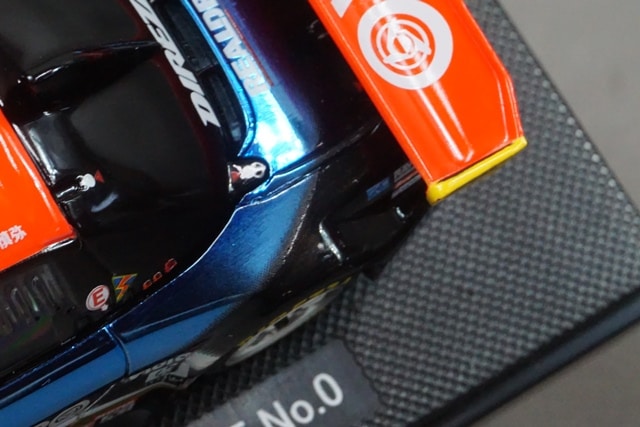 1/43 エブロ 43700 ホンダ M-TEC NSX スーパーGT 2005 #0 ブルー