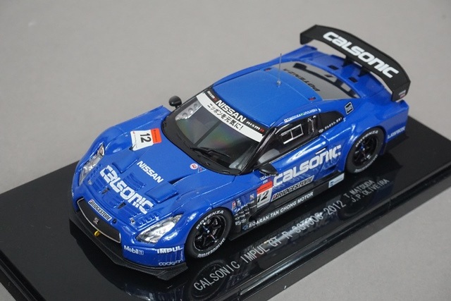 1/43 エブロ 44732 カルソニック インパル GT-R SGT500 2012 #12