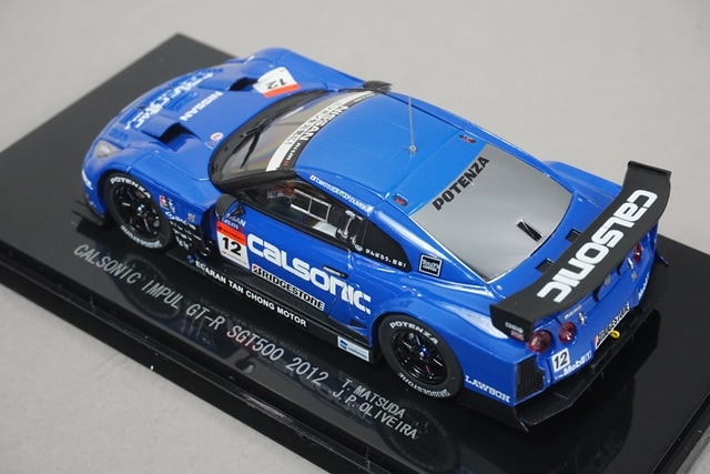 1/43 エブロ 44732 カルソニック インパル GT-R SGT500 2012 #12
