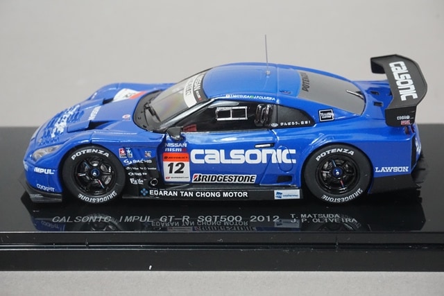 1/43 エブロ 44732 カルソニック インパル GT-R SGT500 2012 #12
