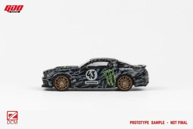 新品 GDO Hunter x DCM 1/64 マスタング 改造 Mustang 2014 Monster