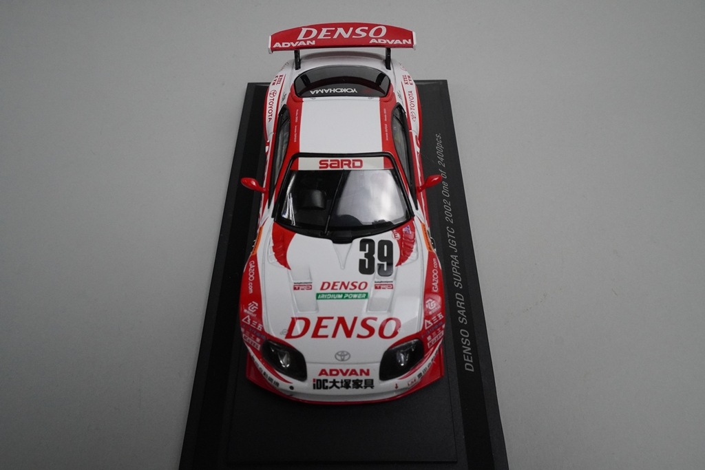 エブロ　スープラ　4台 1/43 エブロ 43697 トヨタ デンソー サード スープラ スーパーGT