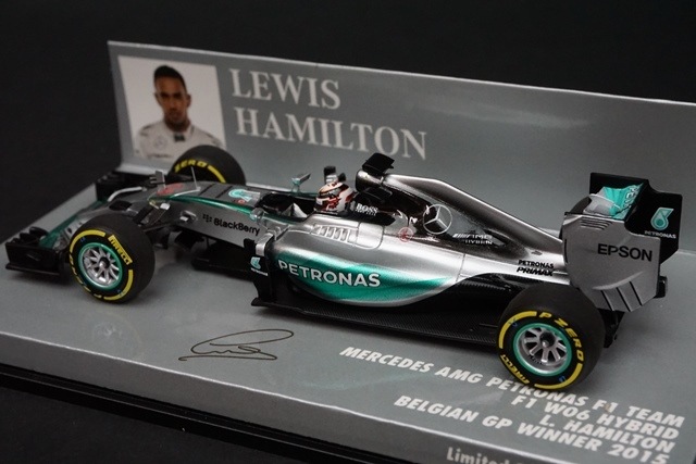 1/43 ミニチャンプス 417150244 メルセデス AMG ペトロナス F1チーム