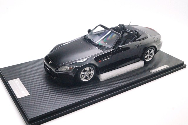 新品19B03-05 onemodel 1/18 ホンダ S2000 AP2 BERLINA BLACK (Limited