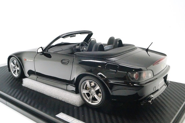 新品19B03-05 onemodel 1/18 ホンダ S2000 AP2 BERLINA BLACK (Limited