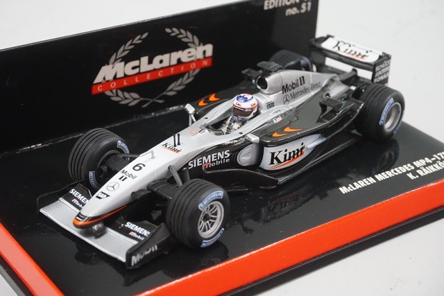 1/43 ミニチャンプス 530034306 マクラーレン メルセデス MP4-17D #6 K