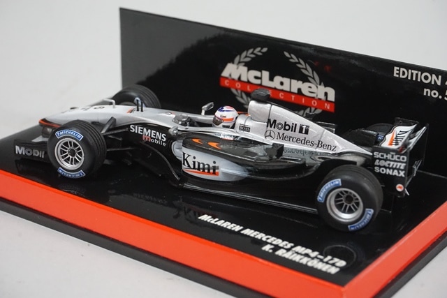 1/43 ミニチャンプス 530034306 マクラーレン メルセデス MP4-17D #6 K